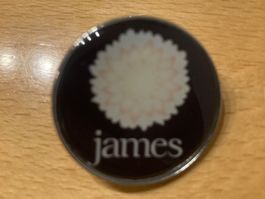 James - Pin Anstecker Punk Metal Rock Band