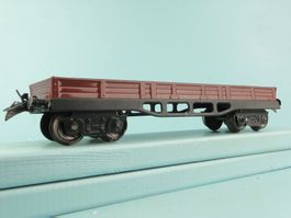 Tin Plate Spur 0- Flachwagen
