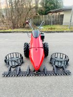 Balkenmaher Honda GX 270 9.0 PS Profi Gitterrad Doppel Rad
