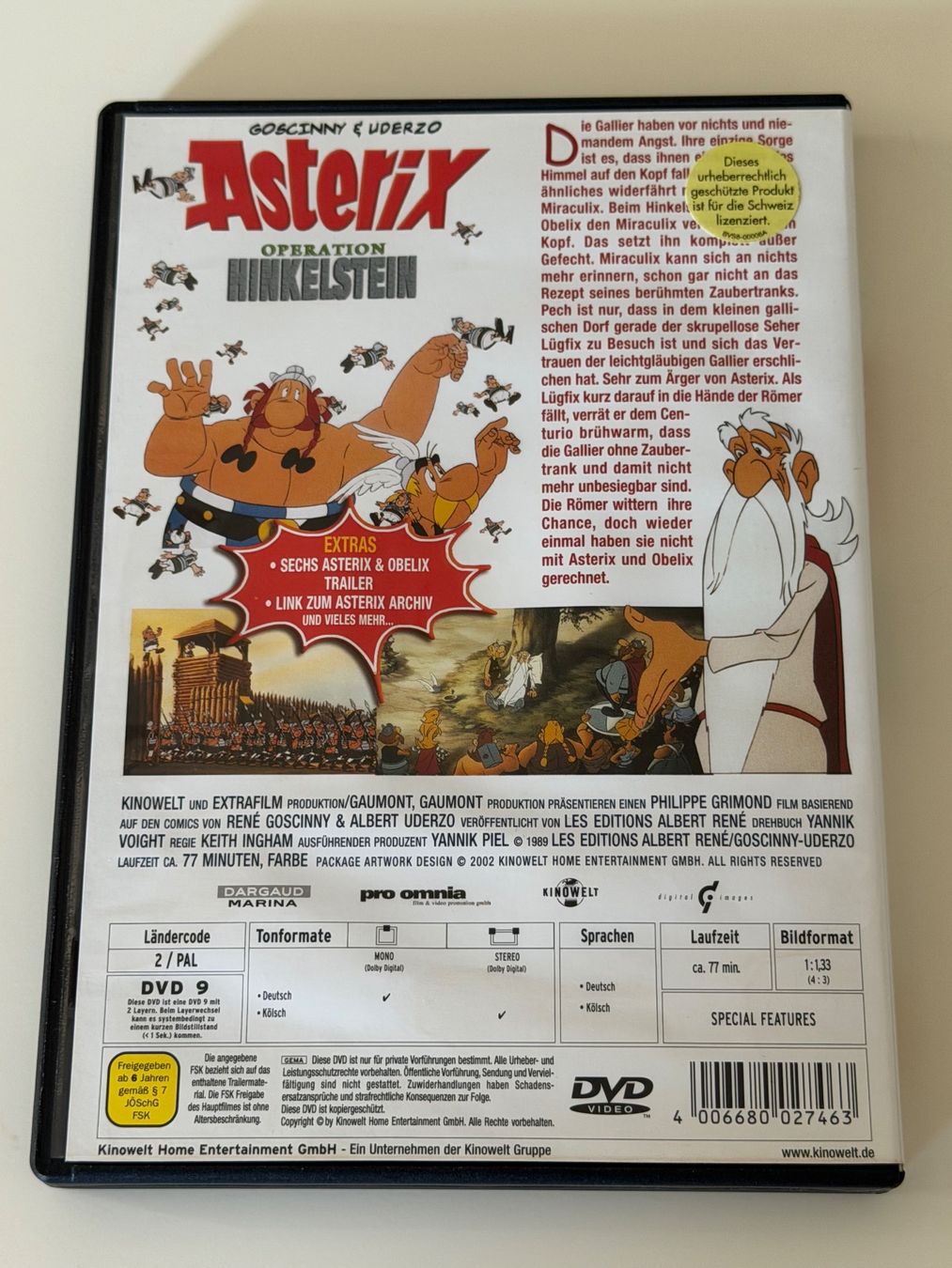 Tous les DVDs: Asterix Operation Hinkelstein DVD – D'occasion à Altstätten SG par sheamus 1