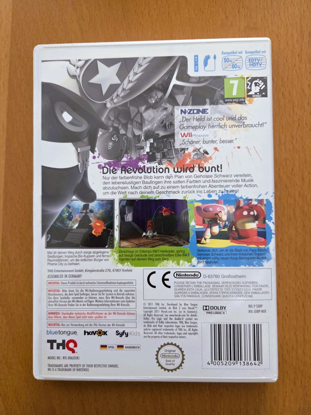 Nintendo Giochi: Wii - BLOB 2 / NINTENDO – Usato da Brüttisellen venduto da Nighttrain 2