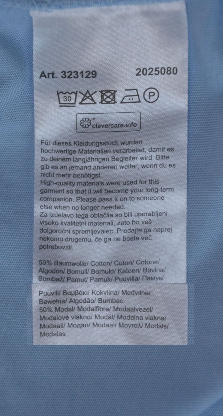 Cecil T-shirt: hellblaues Shirt von Cecil – Usato da Niederhasli venduto da littledrop 3