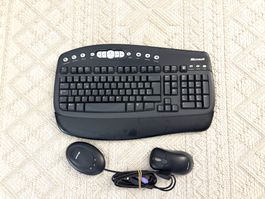 PC Tastatur mit Maus - Marke MICROSOFT
