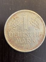 Allemagne, RARE, 1 Deutsche Mark 1993 D Cupronickel