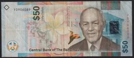 Bahamas 50 Dollars 2019