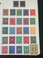 D.Post  1946 Kontrollausgaben MiNr. 911-937 *   (5274)
