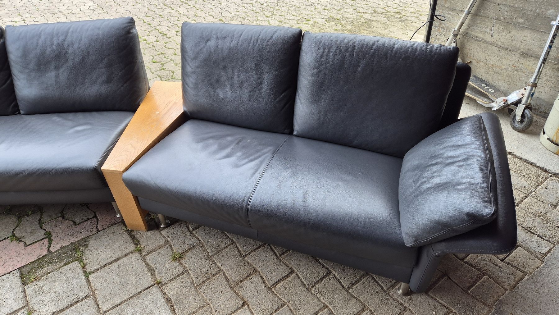 Divani: Ledercouch 2er Set, TOP Zustand, sehr bequem, Sofa – Usato da Eschlikon TG venduto da ew22 1