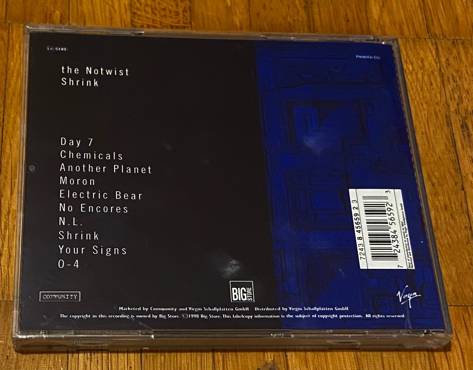 CD: THE NOTWIST CD Shrink – Usato da Luzern venduto da Lycka 1