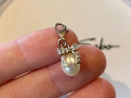 Thomas Sabo Schleife Roségold (18 K) 🎀 Süsswasserperle 🤍