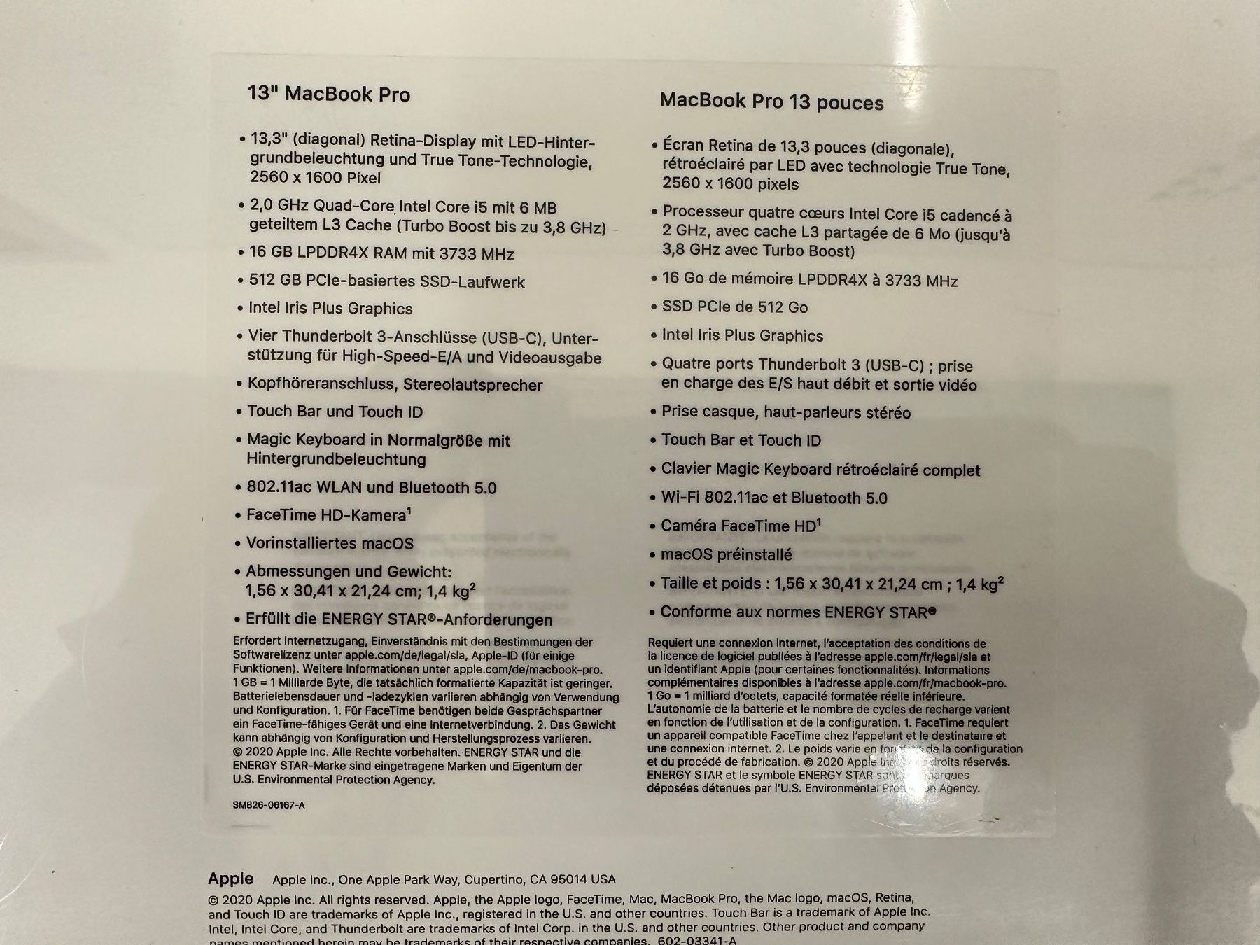 Apple Notebooks: MacBook Pro 13" – Neu und originalverpackt aus Liestal von FuV01 4