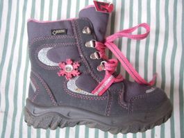 Gr. 25 SUPERFIT Winterschuhe Winterstiefel GorTex grau pink