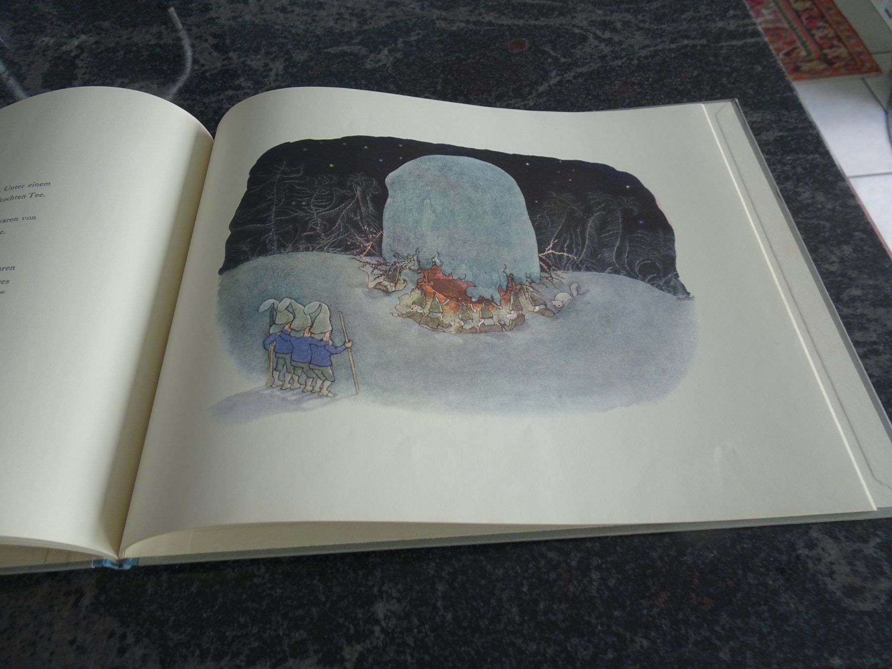 Libri: Wintermaerchen von E. Kreidolf, Rotapfel 1954 Selten – Usato da Zürich venduto da Roulet 7