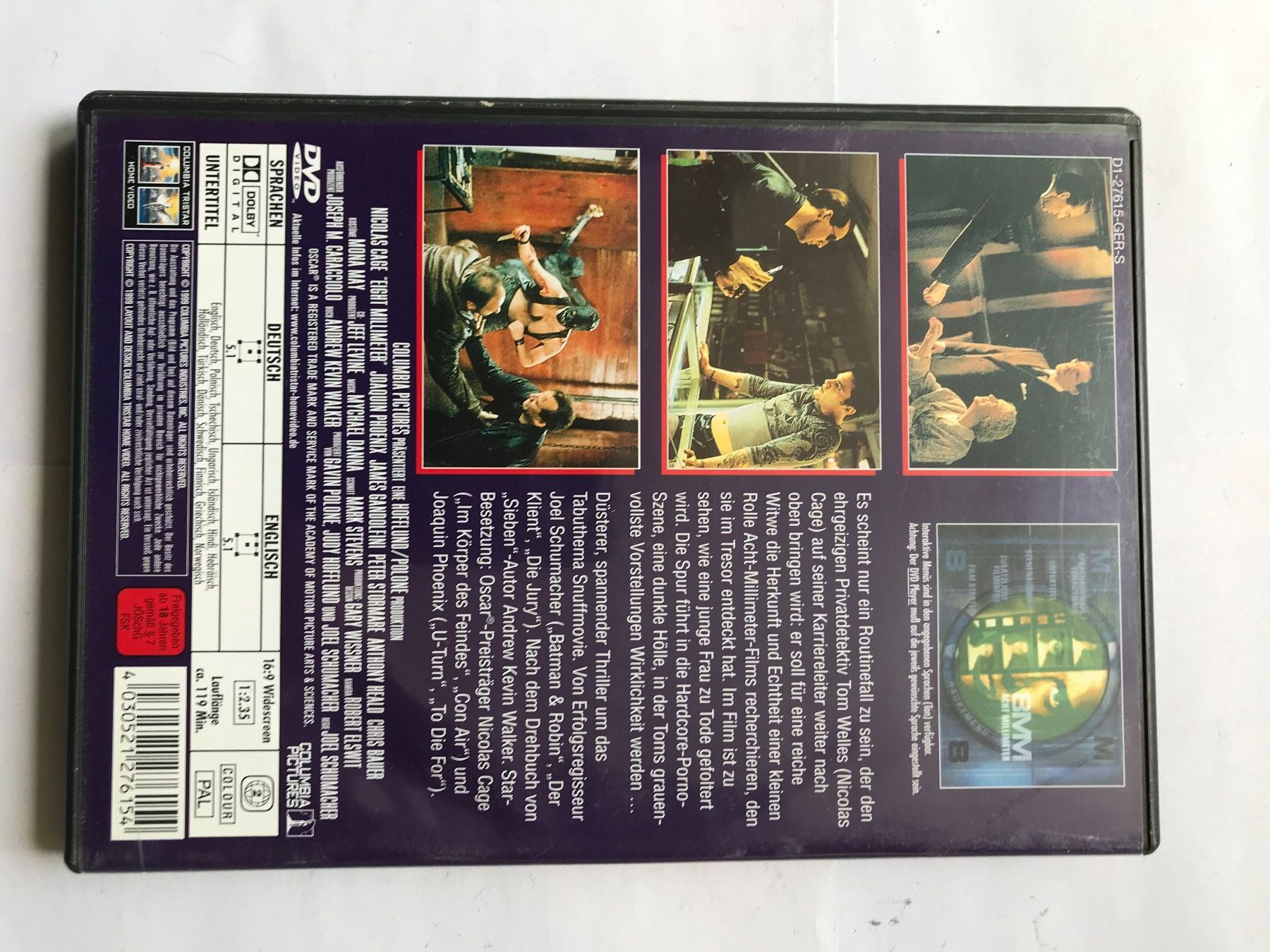 Alle DVDs: dvd, „8 mm“ – Gebraucht aus liestal von makai05 1