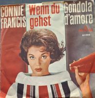 Vinyl Single Connie Francis - Wenn du gehst