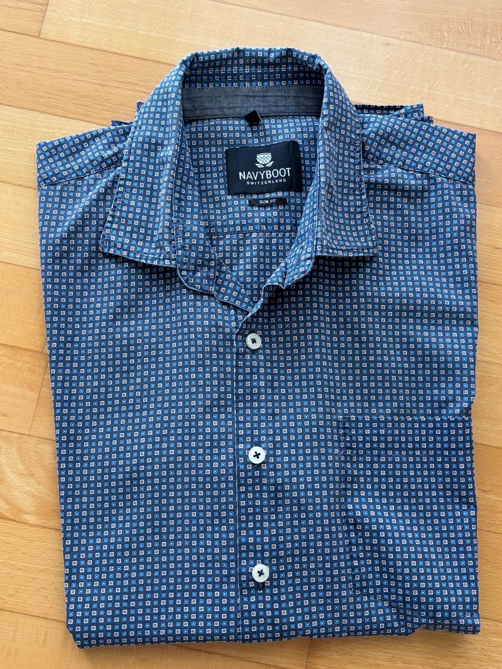 Navyboot Camicie: Herren Hemd langarm Marke Navyboot Grösse L – Usato da Bülach venduto da marspi