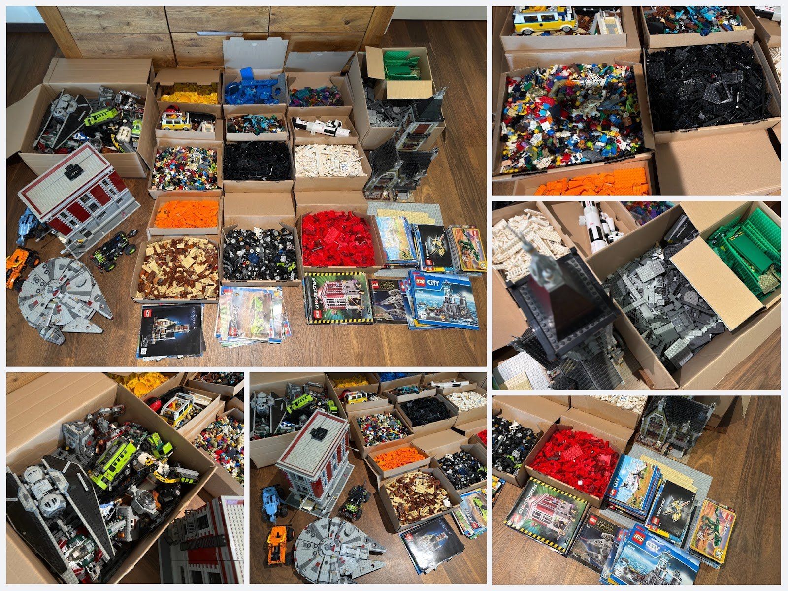 Lego Giocattoli: Lego Mega Sammlung - 140 Sets mit Ghostbuster Hauptquartier – Usato da Bätterkinden venduto da Cadwallder_82