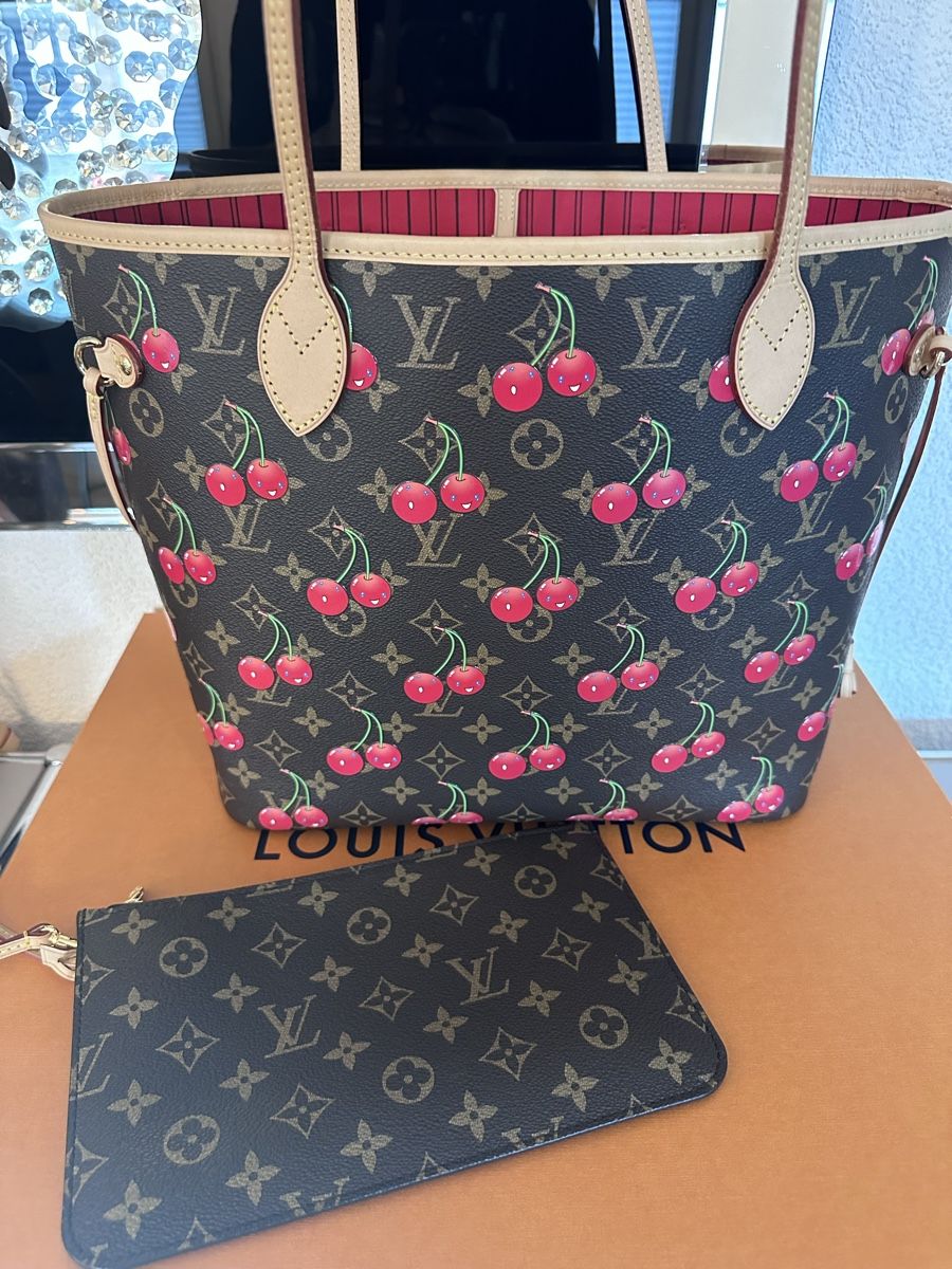 Louis Vuitton Taschen: Murakami 🍒Louis Vuitton Neverfull mm – Neu (gemäss Beschreibung) aus Gossau SG von marotta01