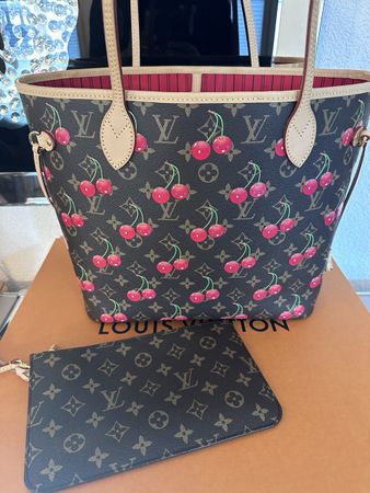 Murakami 🍒Louis Vuitton Neverfull mm