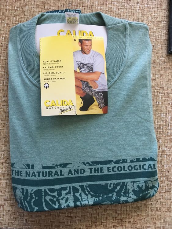 CALIDA Herren Pyjamaoberteil REMIX – Baumwoll-Jersey, Rundkragen, Bequem