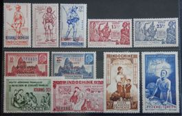 Französisch-Indochina Kouang-Tcheou ex. Kat. 163-196 * 1939/