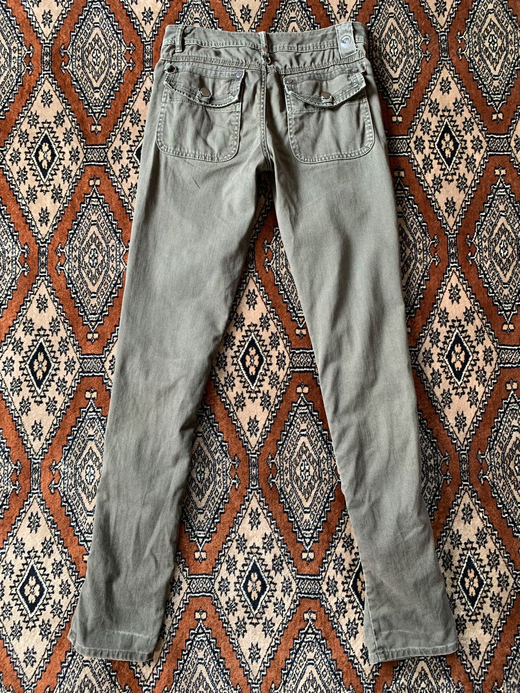 Pantaloni: "HIGH"  Hose  Farbe: Khaki Gr 34DE – Usato da Interlaken venduto da Bona55 3