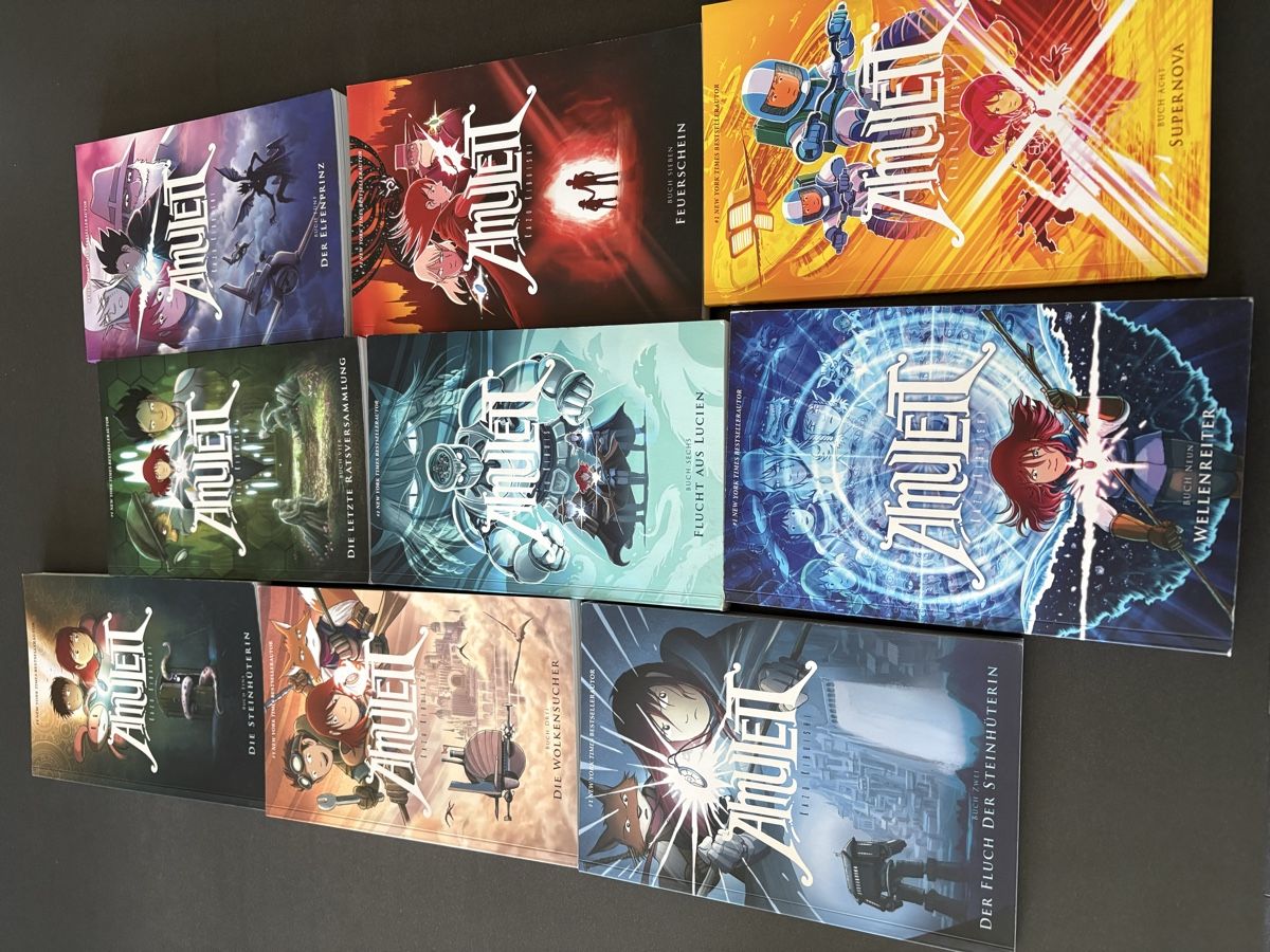 Livres: Bücherreihe AMULETT 1-9 – D'occasion à Fehren par Frischki 2