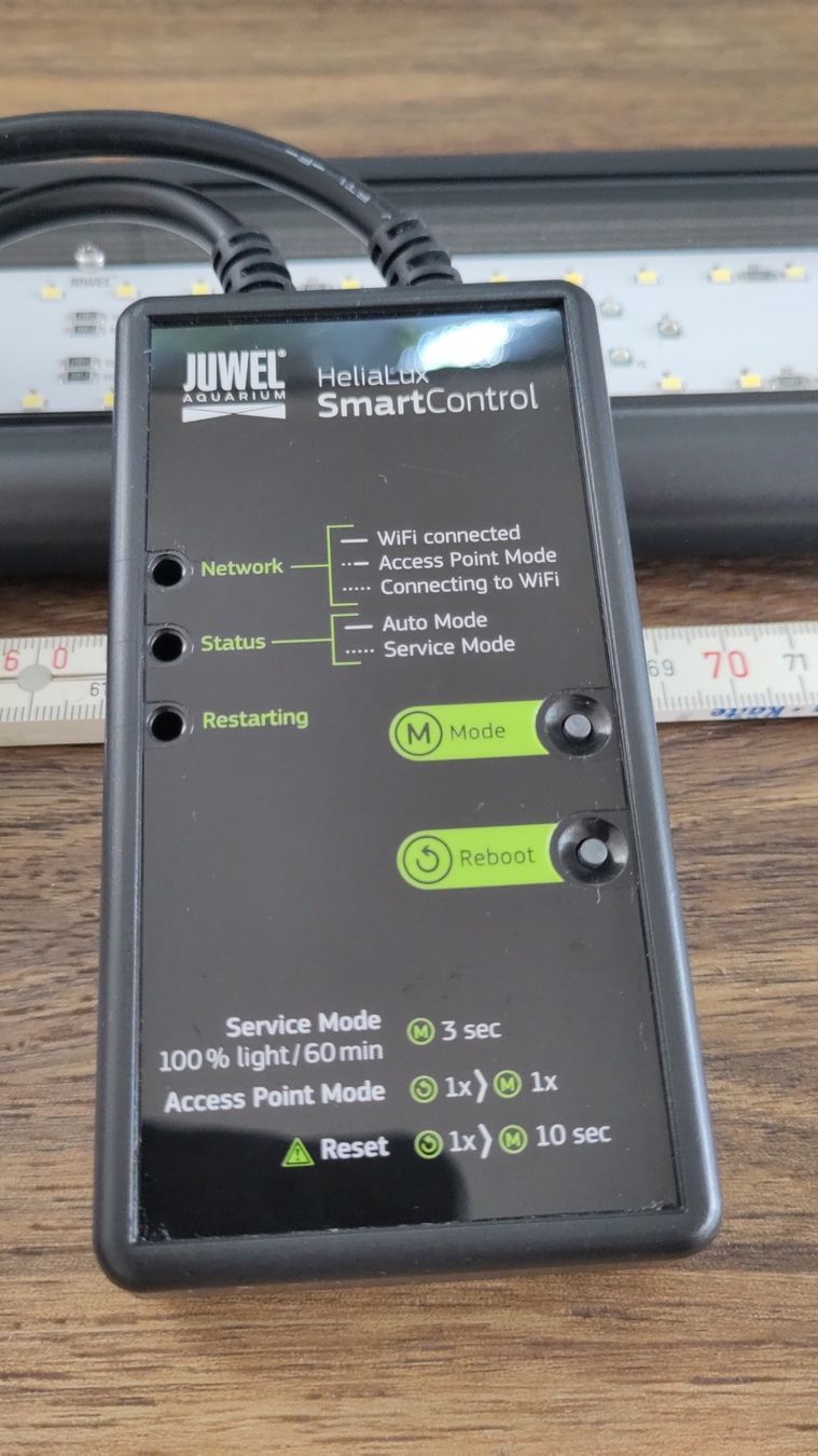 Beleuchtung: Juwel HeliaLux LED Spectrum 1200 + SmartControl NP: 484.- – Gebraucht aus Lachen SZ von  5