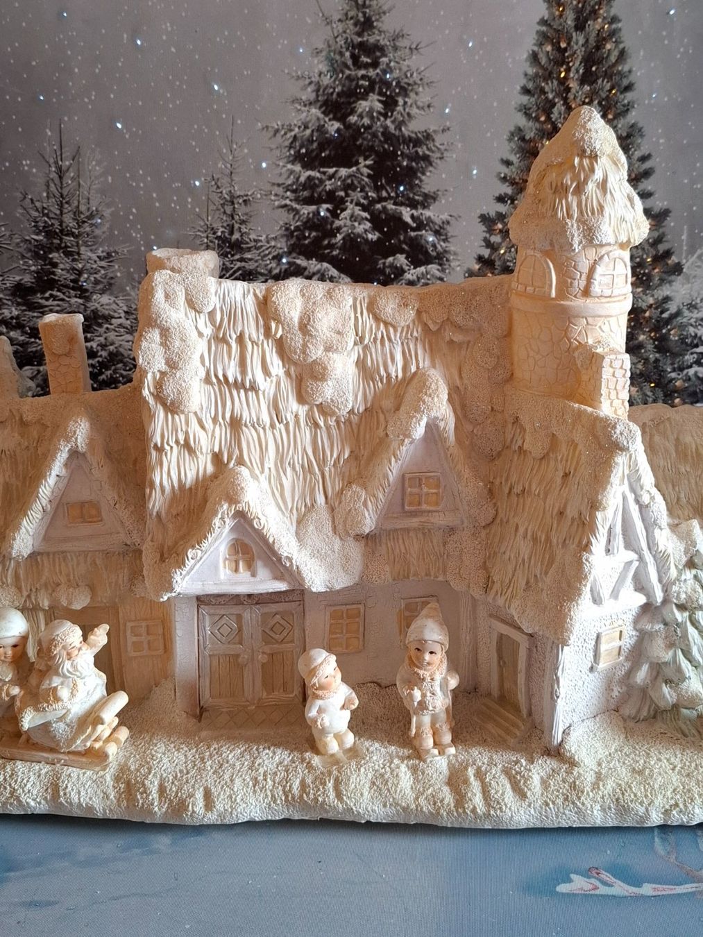 Tutte le decorazioni: BELEUCHTETE WINTERLANDSCHAFT MIT LICHT – Nuovo (secondo la descrizione) da Gretzenbach venduto da schibaya 6