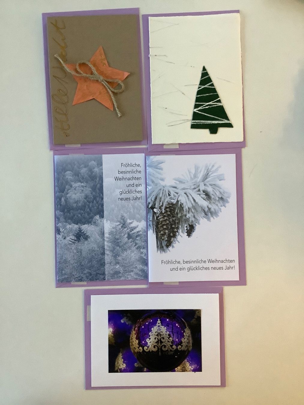Cartes: 5 div. Weihnachtskarten – D'occasion à Triesen par boston7