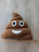 Lustiges Kackhaufen-Kissen Emoji Plüschkissen 30x35cm 💩