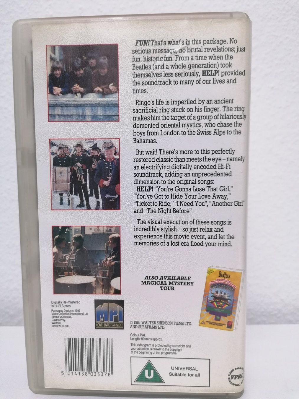 Tutti i VHS: VHS-Videokassette: The Beatles - Help! – Usato da Binningen venduto da samorga21 3