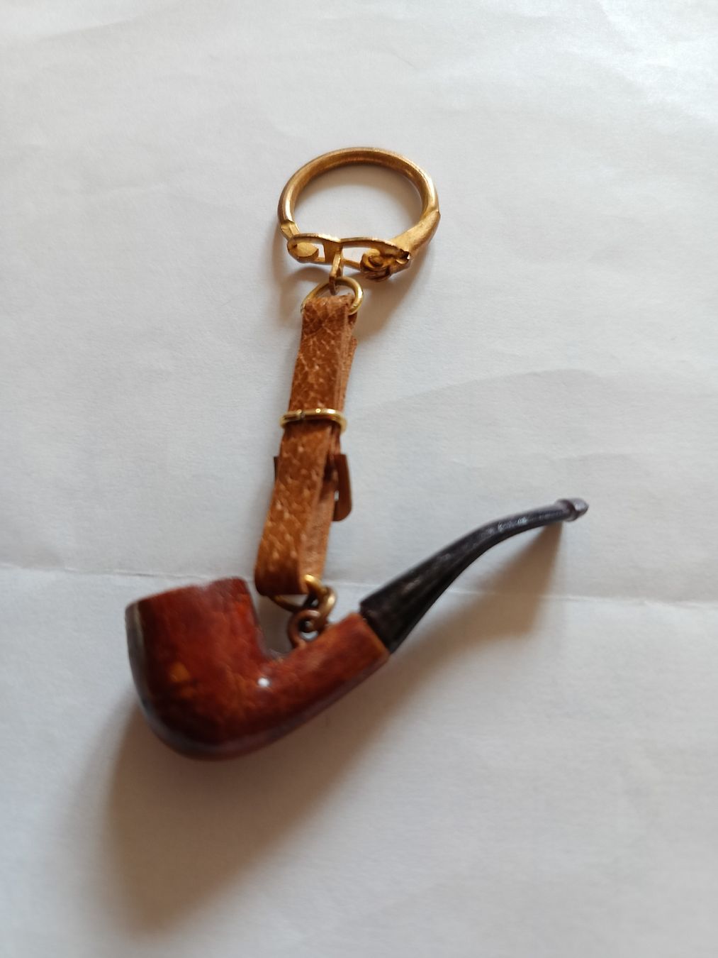 Portachiavi: Porte-clés pipe -  en bois ? – Usato da Bex venduto da Canouille