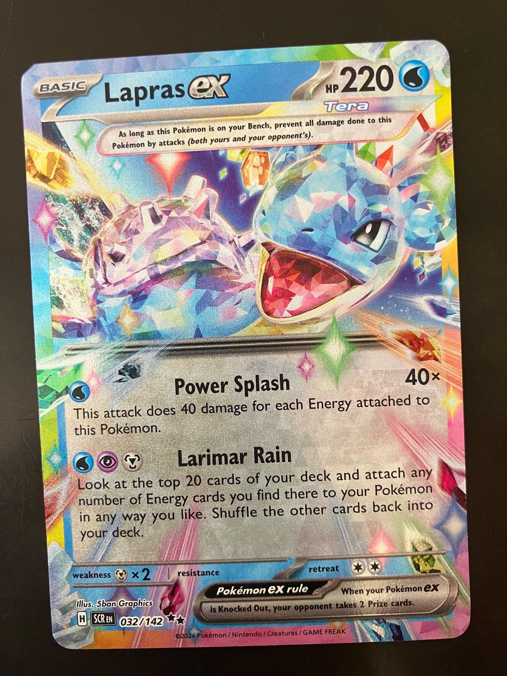 Pokémon Carte collezionabili: Pokémon Karte - Lapras ex – Usato da Gossau ZH venduto da EBHA