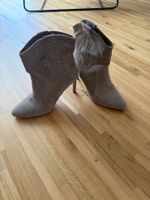 Ba&Sh 39 grau/beige ankle boot Caitlin