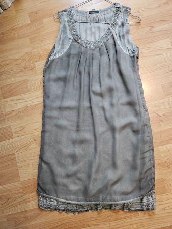 Street one Sommerkleid grau
