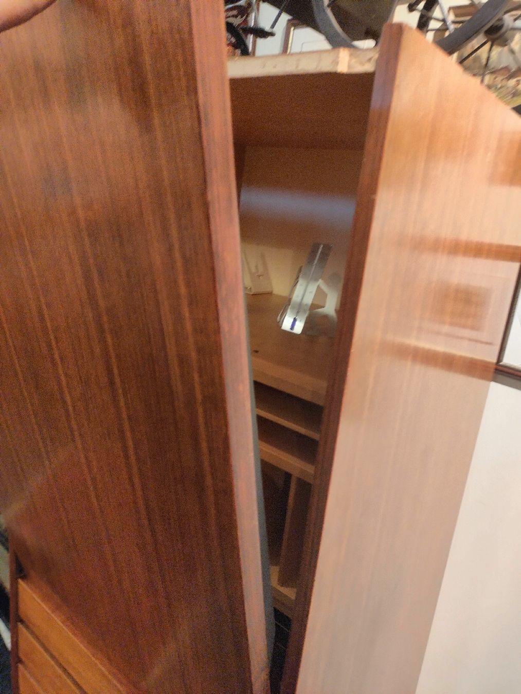 Scrivanie: mid century Teak secretary – Usato da Zwingen venduto da inf_2blh 3