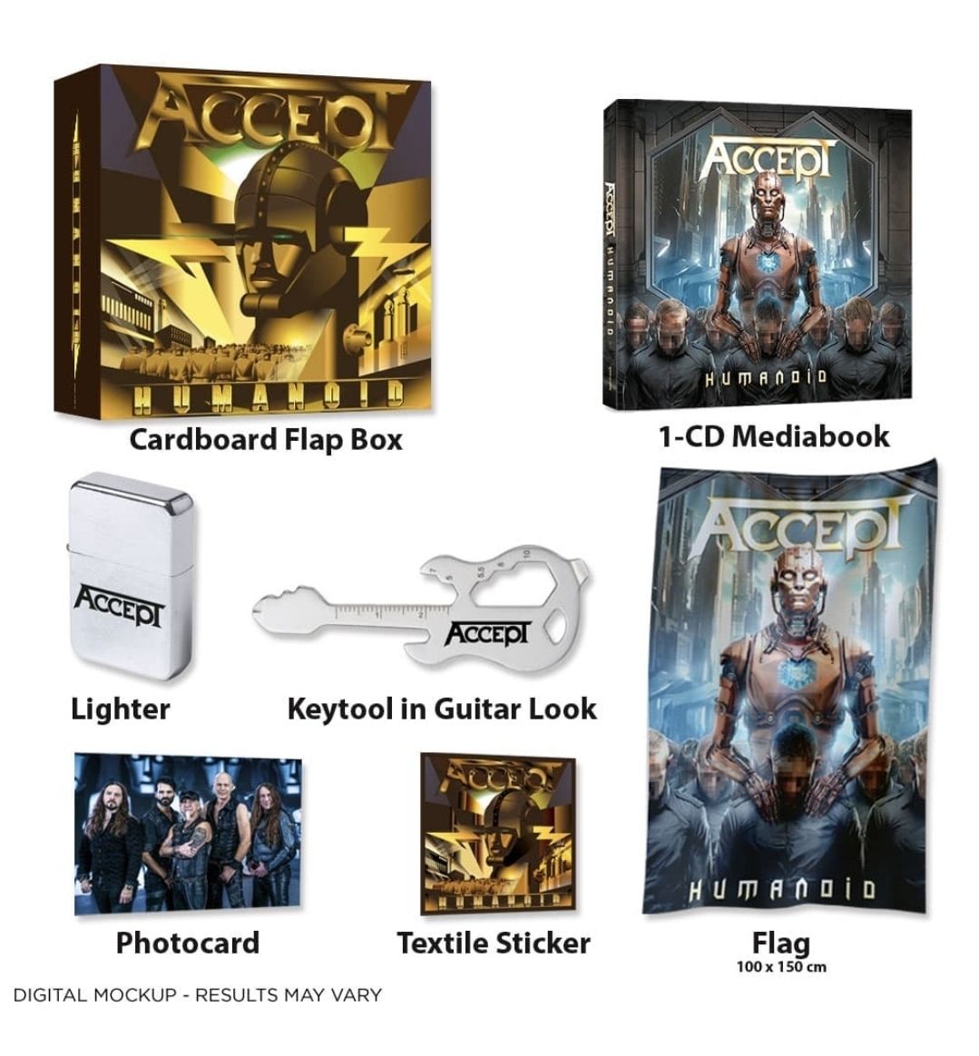CD: Accept - HUMANOID DELUXE BOXSET – Nuovo e nell'imballaggio originale da Arlesheim venduto da Gargy79