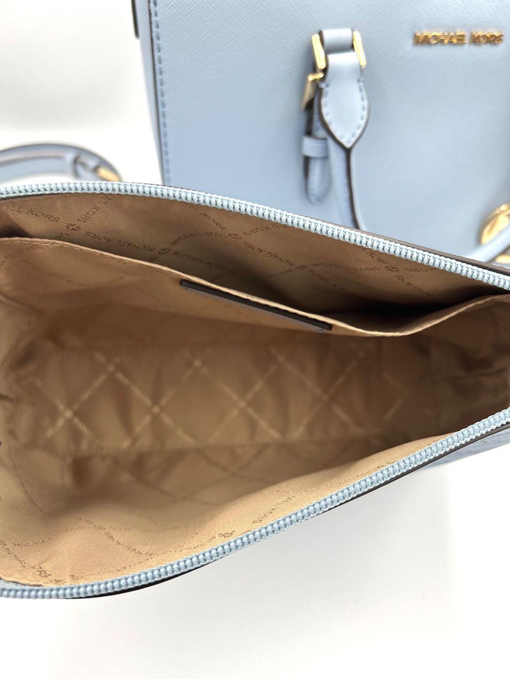 Michael Kors Borse da donna: Michael Kors Tasche 2in1 pale blue – Nuovo e nell'imballaggio originale da Wiedlisbach venduto da Sistershop 6