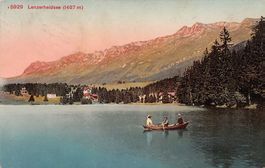 Lenzerheidsee, gelaufen 1923