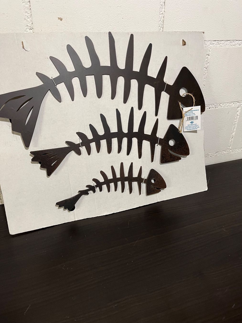 Tutte le decorazioni: Wanddeko "Fisch-Gerippe" – Nuovo (secondo la descrizione) da St. Peterzell venduto da andrea2012 1