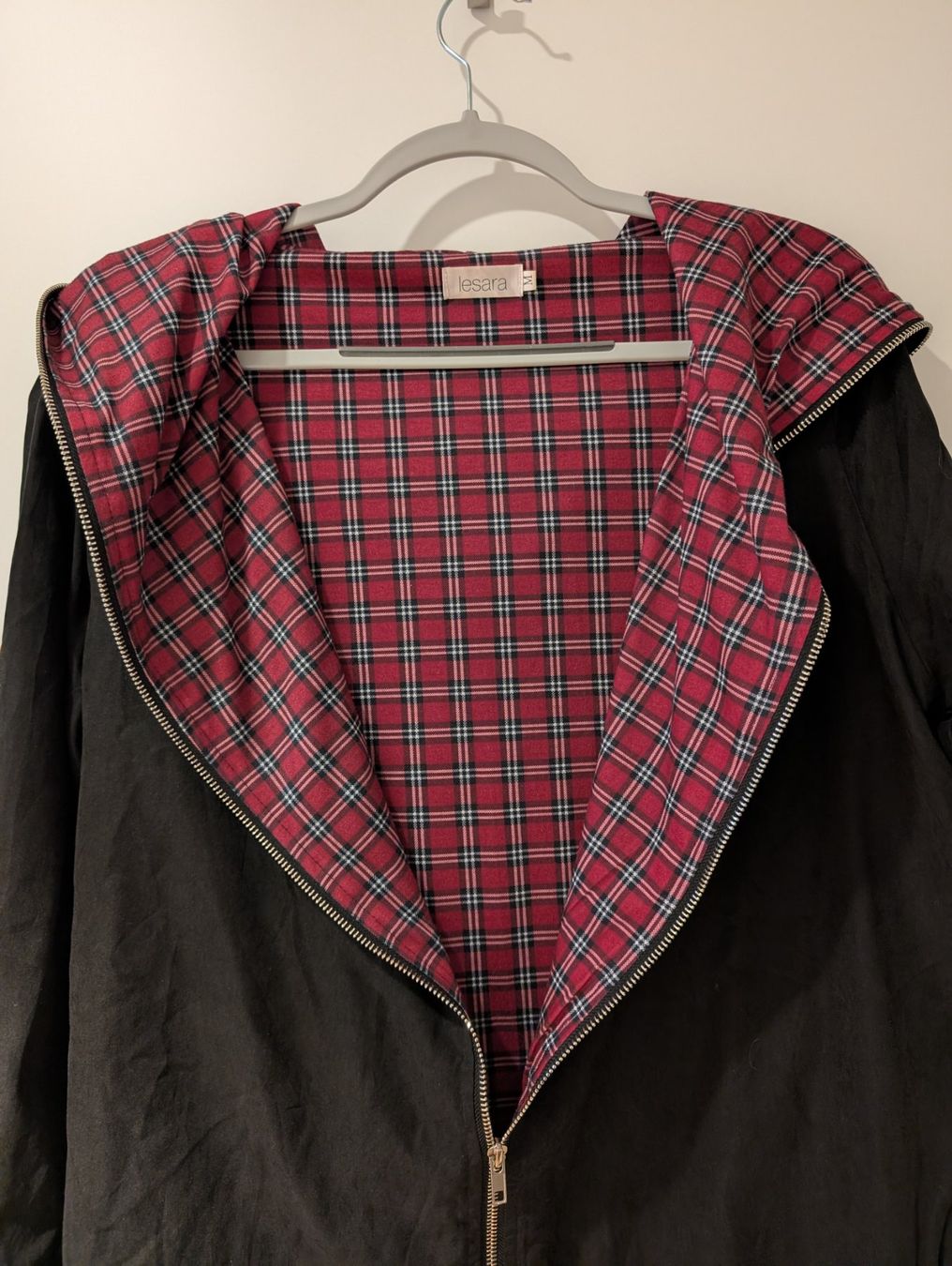 Giacche: Kapuzenjacke mit Tartan-Futter, M – Usato da Schönenwerd venduto da sal_75dx 4