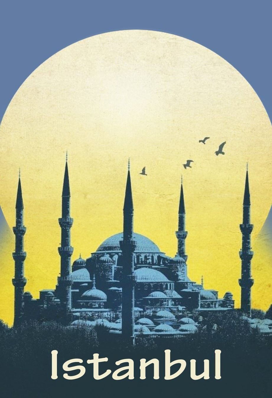 Insegne: Blechschild-ISTANBUL-TÜRKEI – Nuovo e nell'imballaggio originale da Rupperswil venduto da big-one-sale