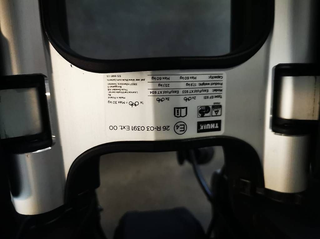 Barres de toit: Thule EasyFold XT3 – D'occasion à Egg SZ par Firefighter81 1