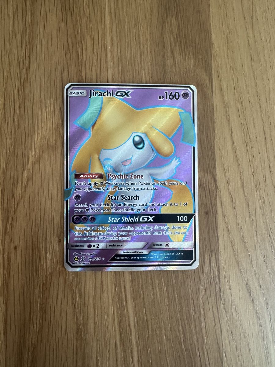 Karten: Jirachi Gx – Gebraucht aus Meinisberg von Knightdeals