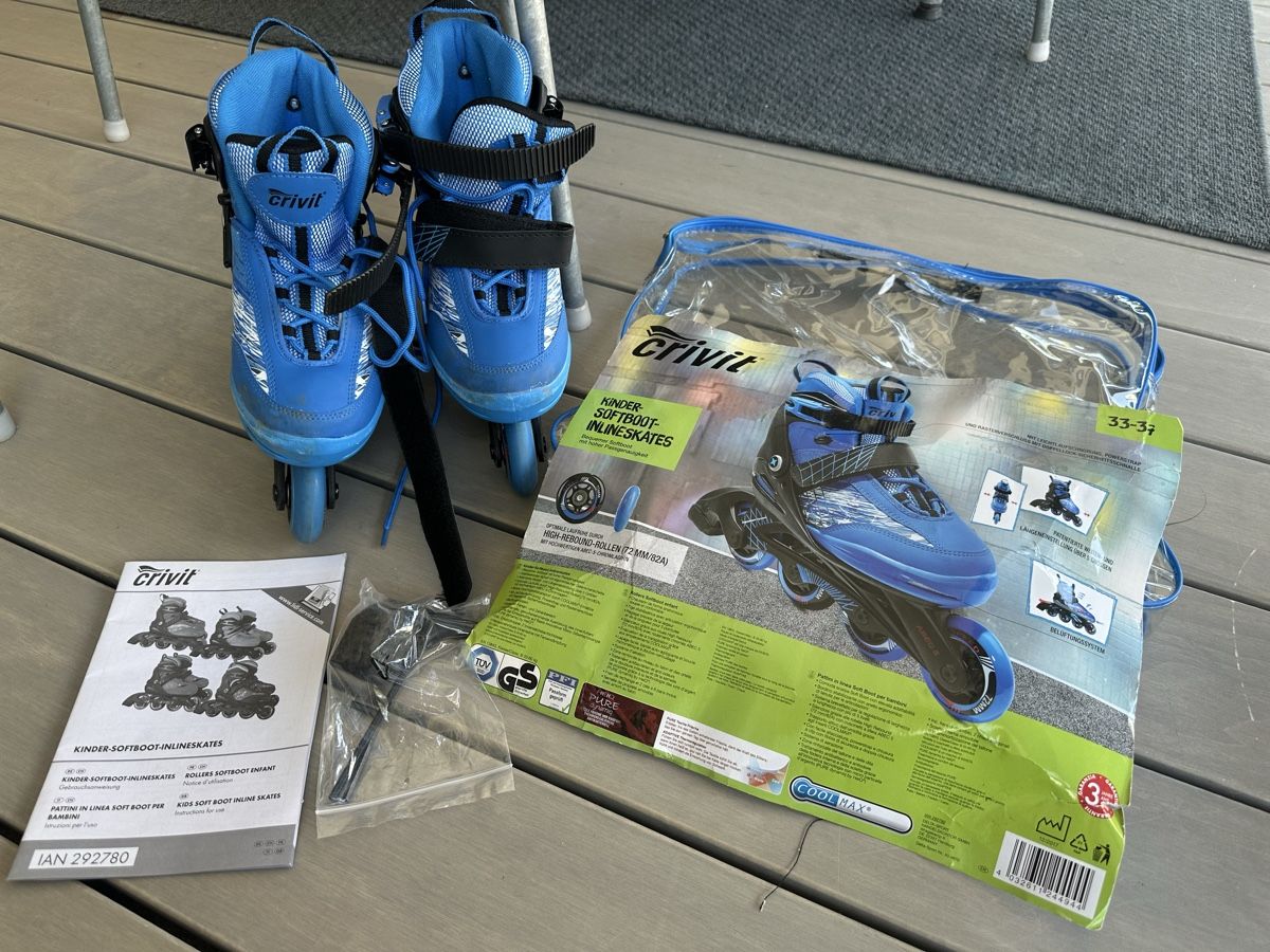 Patins à roul. & inline: Kinder Softboot Inlineskates crivit – D'occasion à Dübendorf par Zuerimuusli
