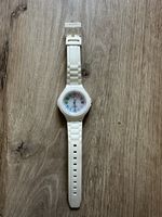 Armbanduhr Casio weiss bunte Zahlen guter Zustand