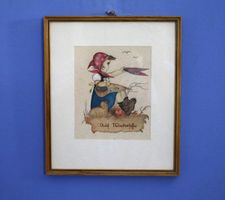 Aquarell nach einem Motiv von Berta Hummel 1909-1946