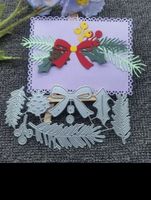 Stanzschablone Nr. 60, Adventsgesteck (für Sizzix geeignet)