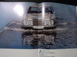 Prospekt Mercedes-Benz 300 SEL 6.3 1970 selten!
