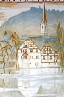 CUNO AMIET (Swiss, 1868-1961) Stein am Rhein, Plakat, 1939